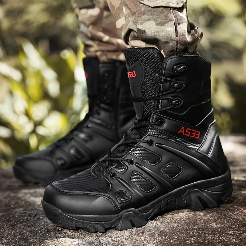 Noah Wandern Stiefel | Taktische Outdoor-Schuhe für Männer-Chaps Herrenmode
