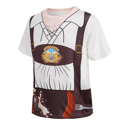 Oktoberfest Tshirt | Lederhosen Shirt | Beer Festival | Oktoberfest Tee | German Oktoberfest Mens Outfit-Chaps Herrenmode