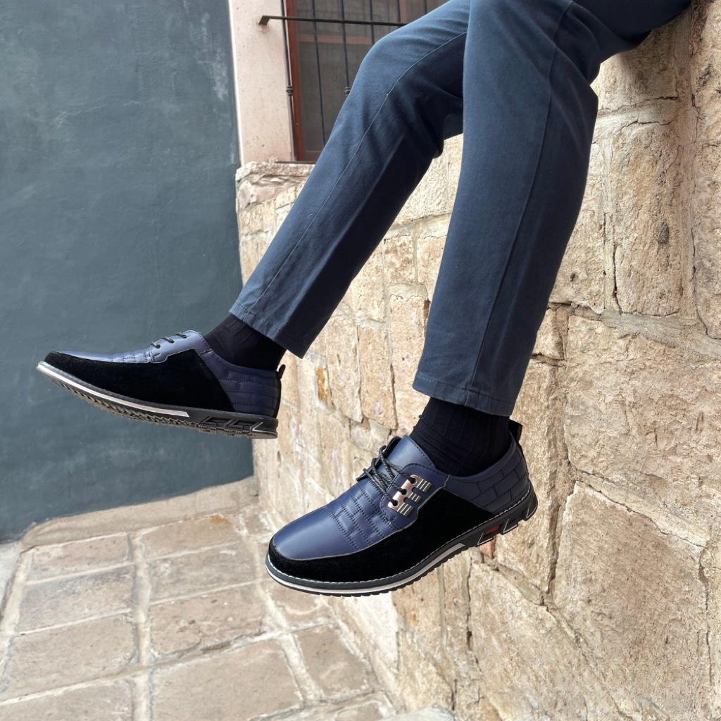 Orthopädische Schuhe - Leder - Slipper - Wanderschuhe - Herrenschuhe-Chaps Herrenmode