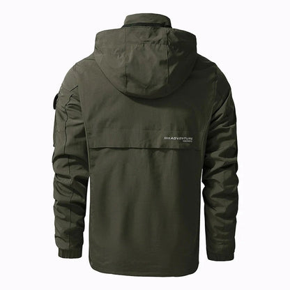 Outdoor-Jacke | Mit Kapuze | Wasserdicht | Windbreaker-Jacke | Herrenjacke-Chaps Herrenmode