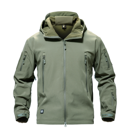 Outdoorjacke – Tactical – Wasserdicht – Windbreakerjacke – Herrenjacke-Armeegrün-XS-Chaps Herrenmode