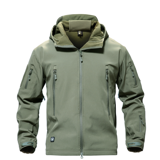 Outdoorjacke – Tactical – Wasserdicht – Windbreakerjacke – Herrenjacke-Armeegrün-XS-Chaps Herrenmode