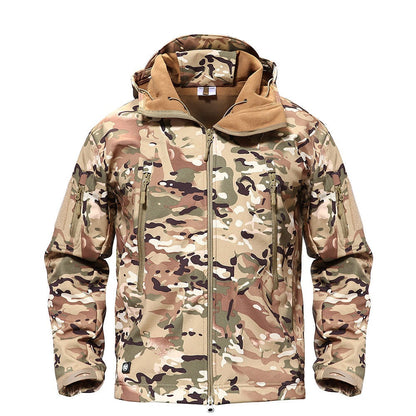 Outdoorjacke – Tactical – Wasserdicht – Windbreakerjacke – Herrenjacke-CP-XS-Chaps Herrenmode