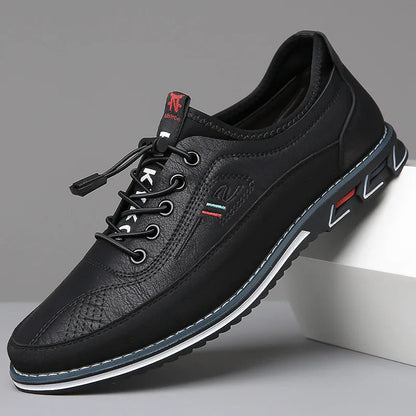 Oxford-Schuhe | Slip-Ons | Bequem | Wanderschuhe | Herrenschuhe-Schwarz-38-Chaps Herrenmode