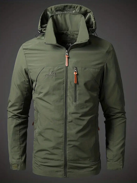 Parka Jacke | Kapuzenjacke | Wasserdicht | Windbreaker Jacke | Herrenjacke-Chaps Herrenmode