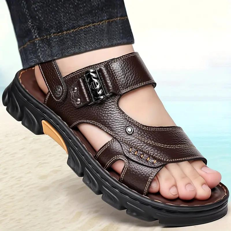 Parker Sandalen | Bequeme Schuhe für Männer für den Sommer-Bronze-36-Chaps Herrenmode