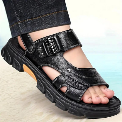 Parker Sandalen | Bequeme Schuhe für Männer für den Sommer-Graphitfarbe-36-Chaps Herrenmode