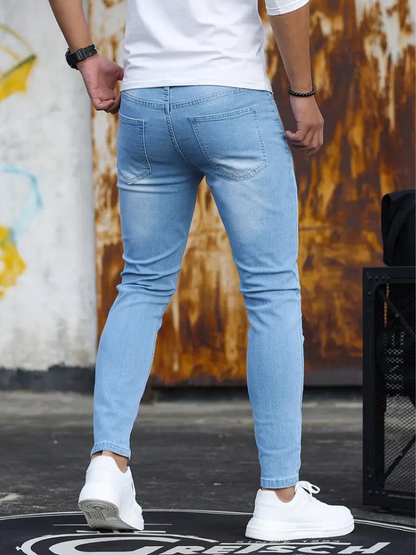 Percy Jeans | Lässige Skinny Jeans für Männer-Chaps Herrenmode
