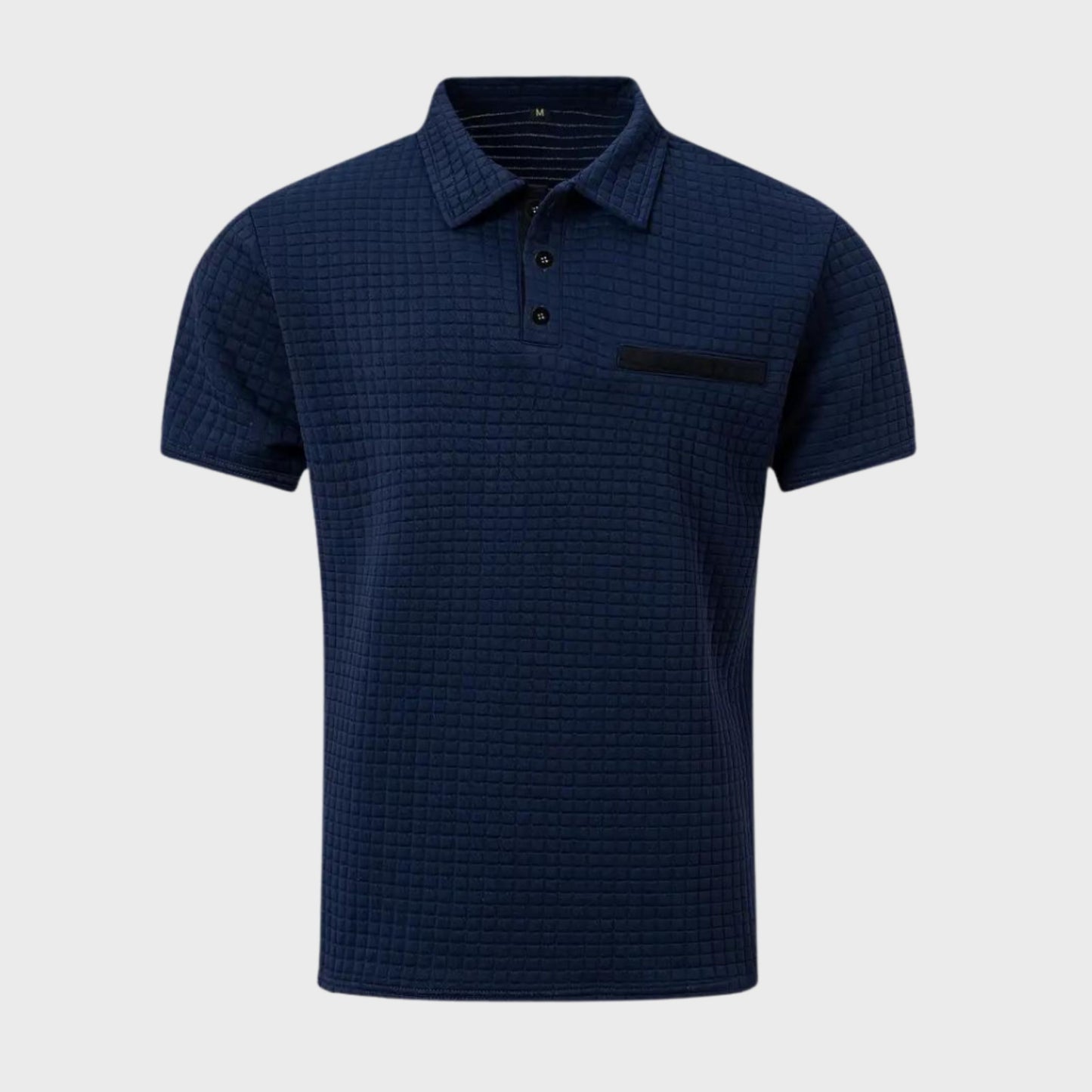 Polo-Shirt | Knopfleiste am Kragen | Brusttasche | T-Shirt mit Kragen | Polo-Shirts für Männer-Chaps Herrenmode