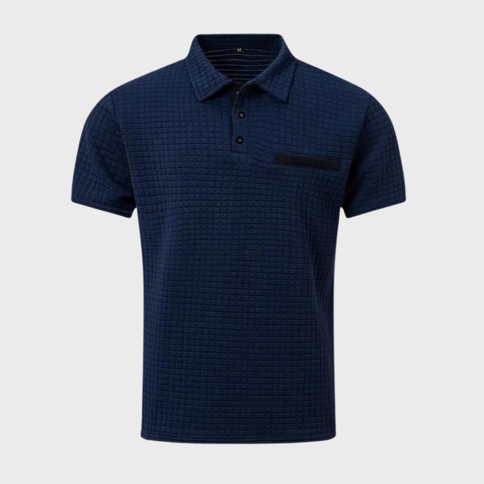 Polo-Shirt | Knopfleiste am Kragen | Brusttasche | T-Shirt mit Kragen | Polo-Shirts für Männer-Chaps Herrenmode