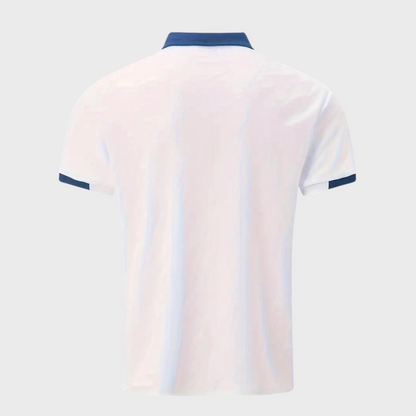 Polo-Shirt | Kurzarm | Knopfleiste | Kragen-T-Shirt | Herrenhemden-Chaps Herrenmode