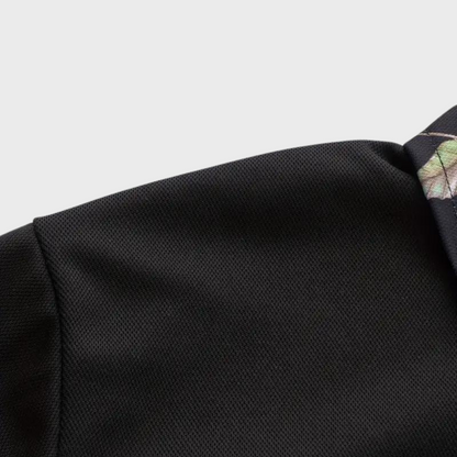 Polo-T-Shirt | Blumenmuster | Kurzarm | Polohemden | Herrenbekleidung-Chaps Herrenmode