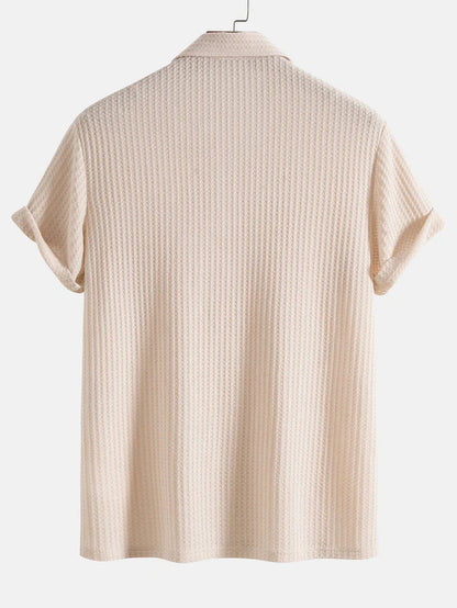 Polo-T-Shirt – Herren-T-Shirt mit Kragen, Knopfleiste und kurzen Ärmeln-Chaps Herrenmode