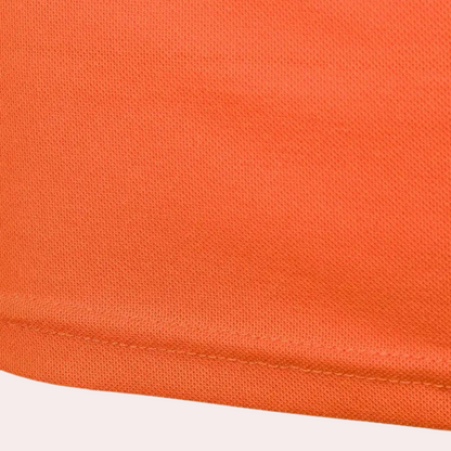 Polo-T-Shirt – Orange – Kurzarm – T-Shirt mit Kragen – Herren-Shirt-Chaps Herrenmode