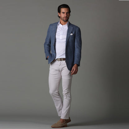 Polohemd – Halbe Knopfleiste – Kurze Ärmel – Polo-T-Shirt – Herrenhemden-Chaps Herrenmode