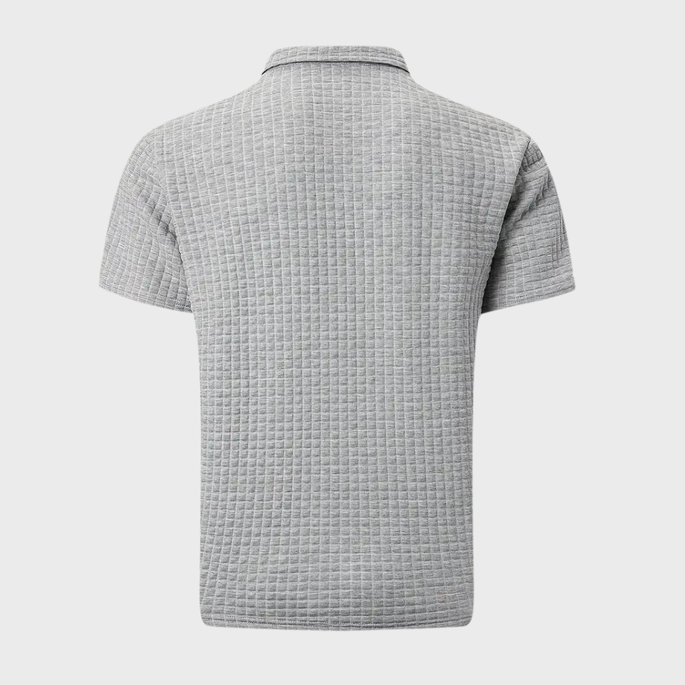 Polohemd - Herren Polohemd mit Knopfleiste für den Sommer-Chaps Herrenmode