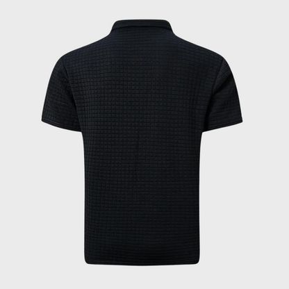 Polohemd - Herren Polohemd mit Kragen und kurzen Ärmeln-Chaps Herrenmode
