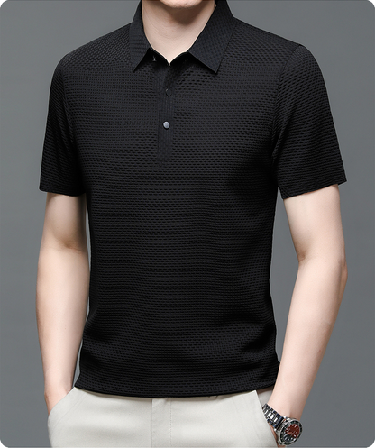 Polohemd | Vierteltrikot | Leichtgewicht | Polo-T-Shirt | Herrenhemden-Chaps Herrenmode