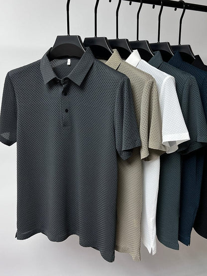 Polohemd | Vierteltrikot | Leichtgewicht | Polo-T-Shirt | Herrenhemden-Chaps Herrenmode
