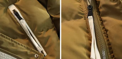 Pufferjacke - Kapuze - Warm - Daunenjacke - Winterjacken für Männer-Chaps Herrenmode