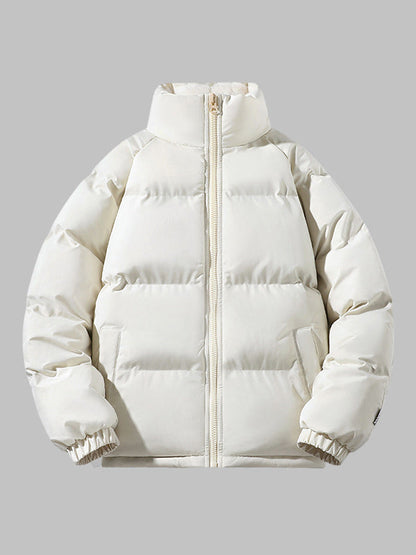 Pufferjacke | Warm | Mit Fleece gefüttert | Winterjacke | Herren-Steppjacke-Chaps Herrenmode