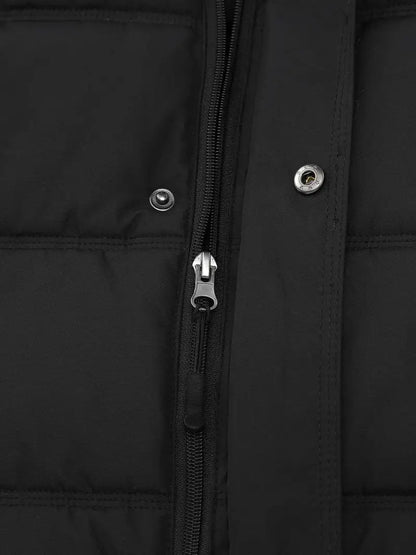 Pufferjacke – warme, wasserdichte Winter-Daunenjacke mit Kapuze für Herren-Chaps Herrenmode