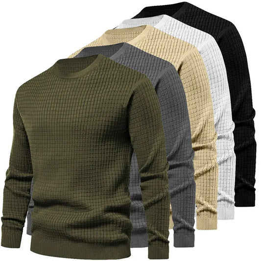 Pullover | Langarm | Kariert | Pullover | Herrenhemd-Chaps Herrenmode