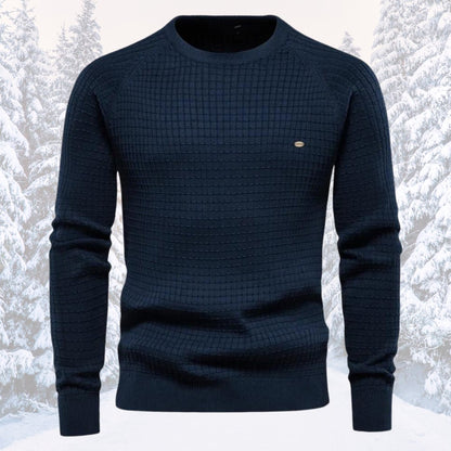 Pullover | Langarm | Rundhalsausschnitt | Strickpullover | Herrenbekleidung-Chaps Herrenmode