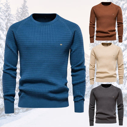Pullover | Langarm | Rundhalsausschnitt | Strickpullover | Herrenbekleidung-Chaps Herrenmode