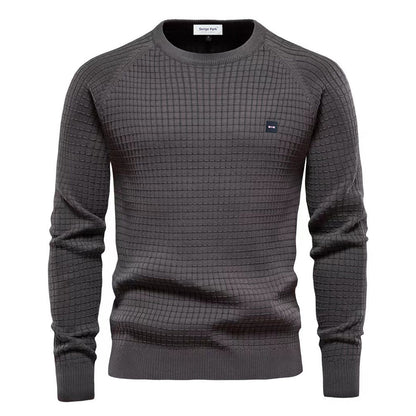 Pullover | Langarm | Rundhalsausschnitt | Strickpullover | Herrenbekleidung-Chaps Herrenmode