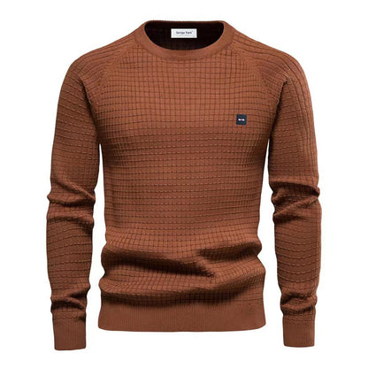 Pullover | Langarm | Rundhalsausschnitt | Strickpullover | Herrenbekleidung-Chaps Herrenmode