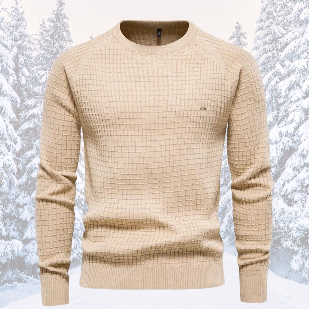Pullover | Langarm | Rundhalsausschnitt | Strickpullover | Herrenbekleidung-Chaps Herrenmode