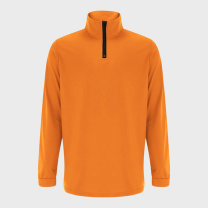 Pullover mit halbem Reißverschluss | Langarmshirt | Pullover | Sweatshirt | Herrenbekleidung-Chaps Herrenmode