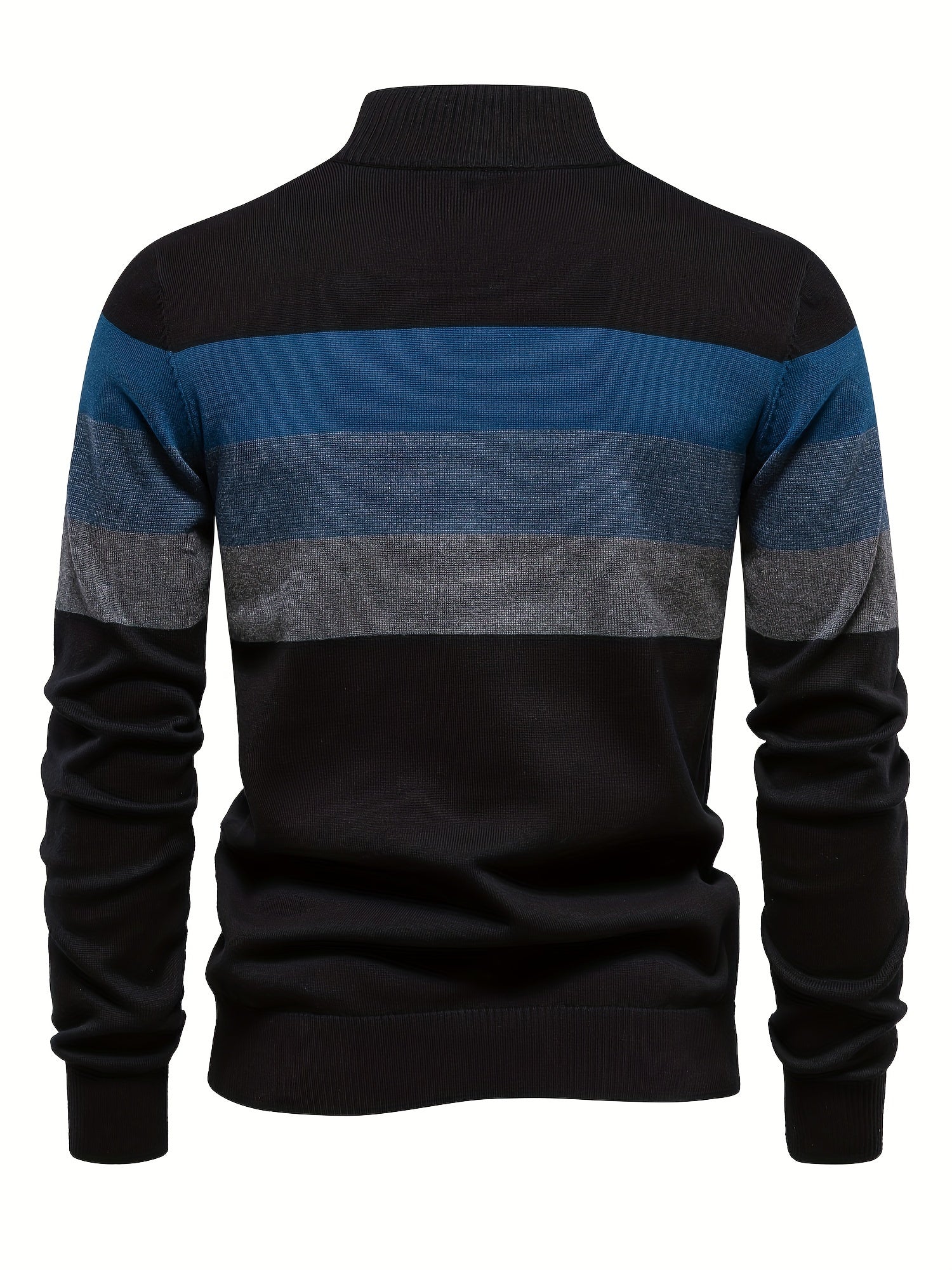 Quarter Zip Pullover - Pullover mit halbem Reißverschluss für Männer - Strickpullover-Chaps Herrenmode