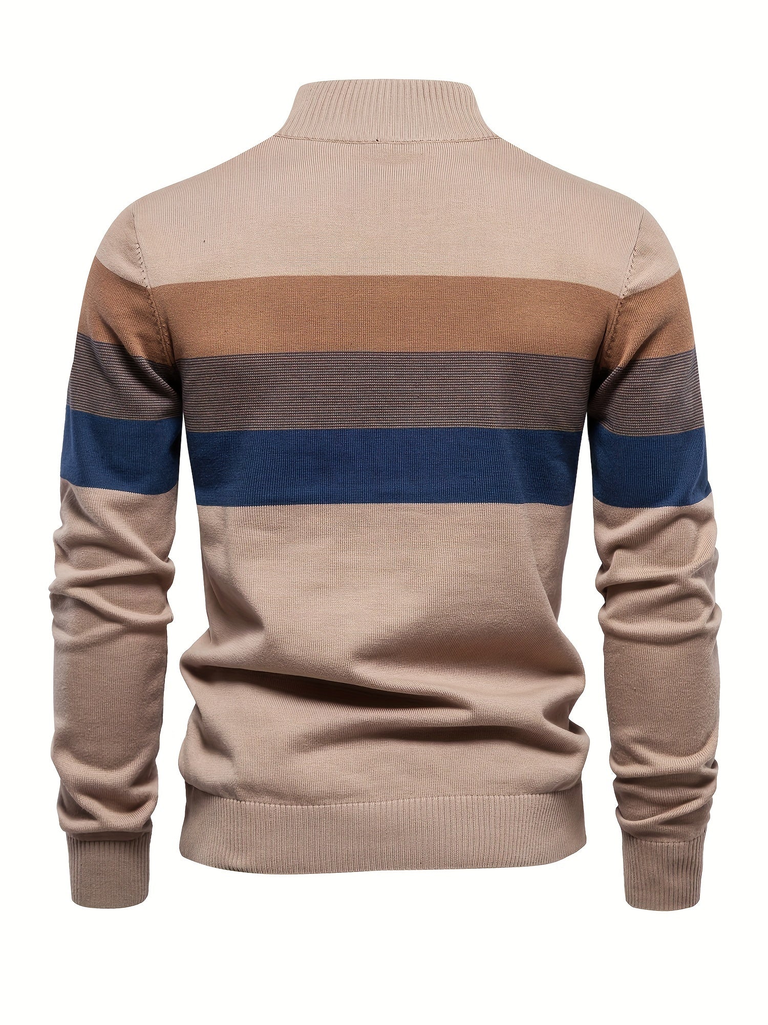 Quarter Zip Pullover - Pullover mit halbem Reißverschluss für Männer - Strickpullover-Chaps Herrenmode