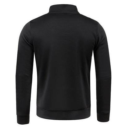 Quarter Zip Sweatshirt | Langarm | Hoher Kragen | Pullover mit halbem Reißverschluss | Quarter Zip Sweatshirts für Männer-Chaps Herrenmode