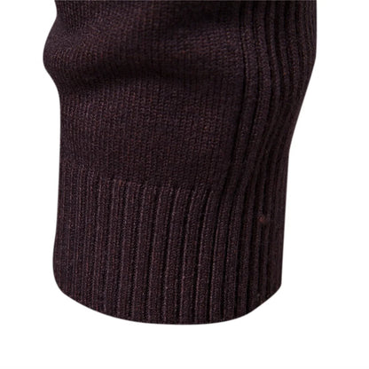 Rollkragenpullover – schmal geschnittener Herren-Strickpullover mit hohem Kragen-Chaps Herrenmode