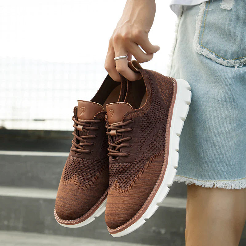 Schlupf-Sneakers - Bequeme Mesh-Walking-Schuhe für Männer-Chaps Herrenmode