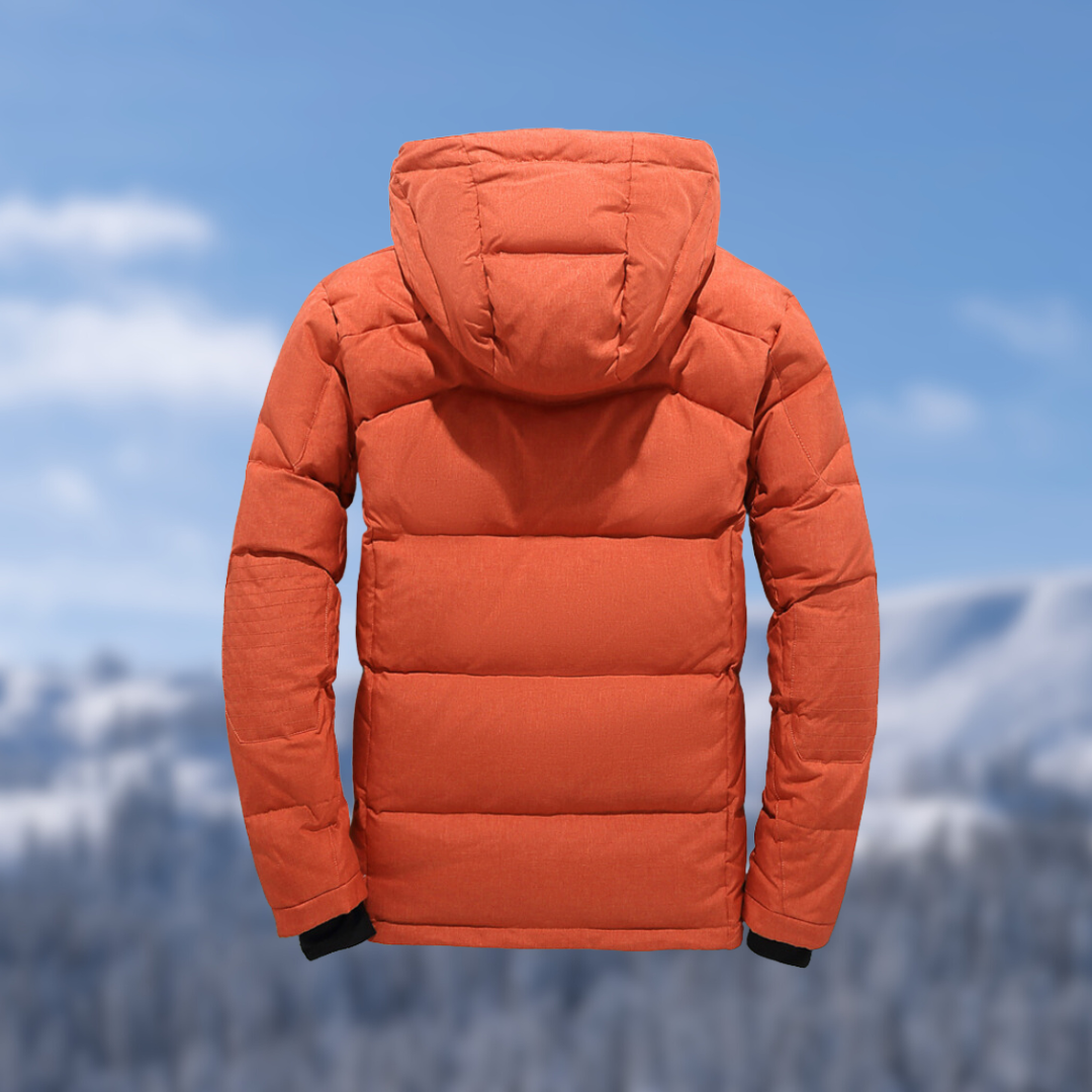 Schneefeste Jacke | Warm | Mit Kapuze | Daunenjacke | Wintermäntel und -jacken für Herren-Chaps Herrenmode
