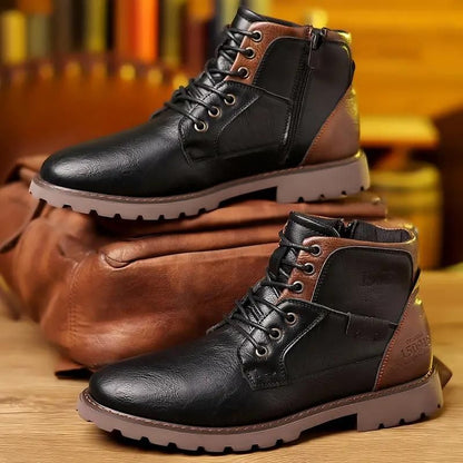 Schnürstiefel | Stiefeletten | Reißverschlussstiefel | Lederstiefel | Herrenstiefel-Chaps Herrenmode