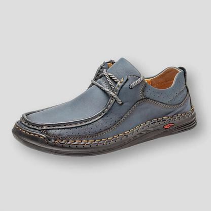 Schuhe für jeden Tag – Rutschfeste Schuhe – Slip-On-Schuhe – Herrenschuhe-Blau-40-Chaps Herrenmode