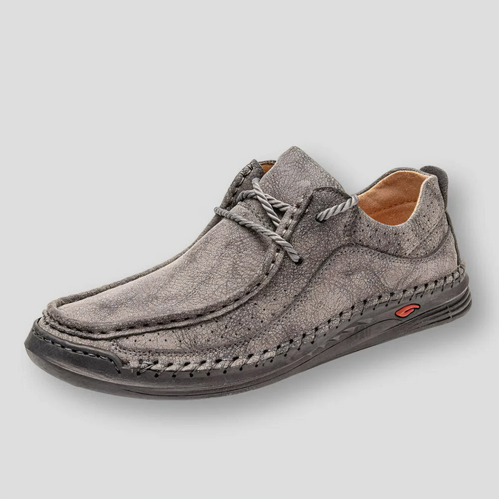 Schuhe für jeden Tag – Rutschfeste Schuhe – Slip-On-Schuhe – Herrenschuhe-Grau-43-Chaps Herrenmode