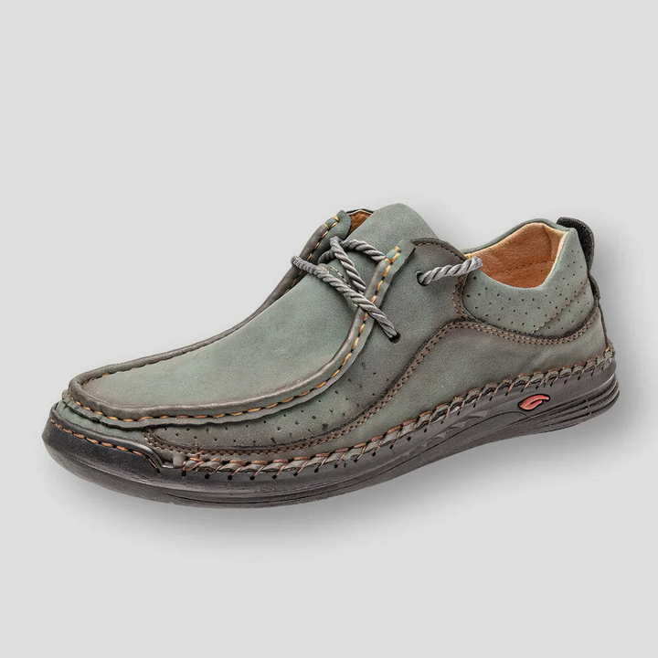 Schuhe für jeden Tag – Rutschfeste Schuhe – Slip-On-Schuhe – Herrenschuhe-Grün-40-Chaps Herrenmode