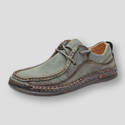 Schuhe für jeden Tag – Rutschfeste Schuhe – Slip-On-Schuhe – Herrenschuhe-Grün-40-Chaps Herrenmode