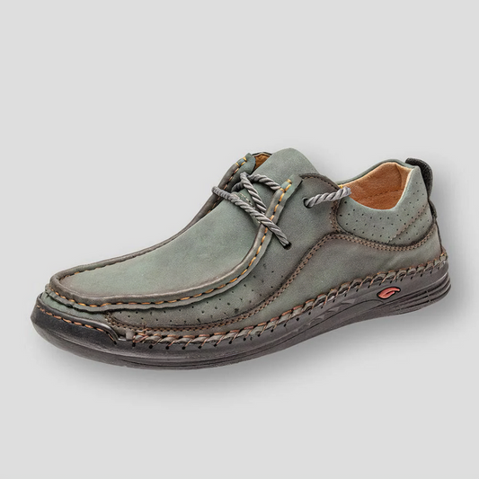Schuhe für jeden Tag – Rutschfeste Schuhe – Slip-On-Schuhe – Herrenschuhe-Grün-40-Chaps Herrenmode