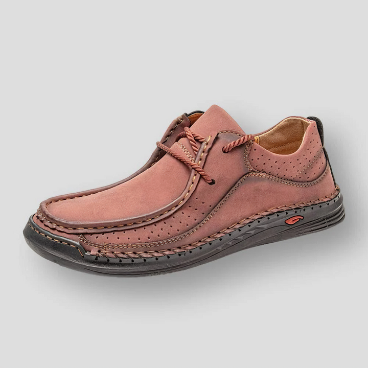 Schuhe für jeden Tag – Rutschfeste Schuhe – Slip-On-Schuhe – Herrenschuhe-Rot-40-Chaps Herrenmode