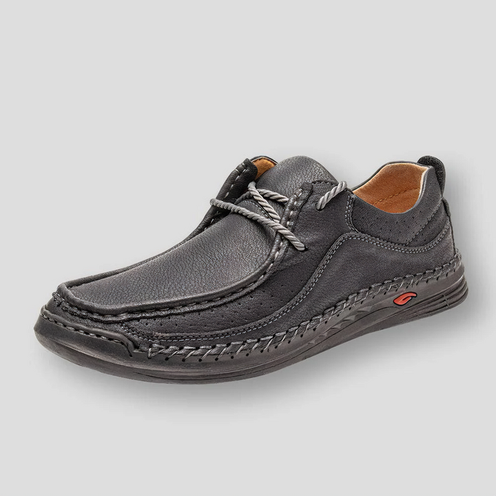Schuhe für jeden Tag – Rutschfeste Schuhe – Slip-On-Schuhe – Herrenschuhe-Schwarz-40-Chaps Herrenmode