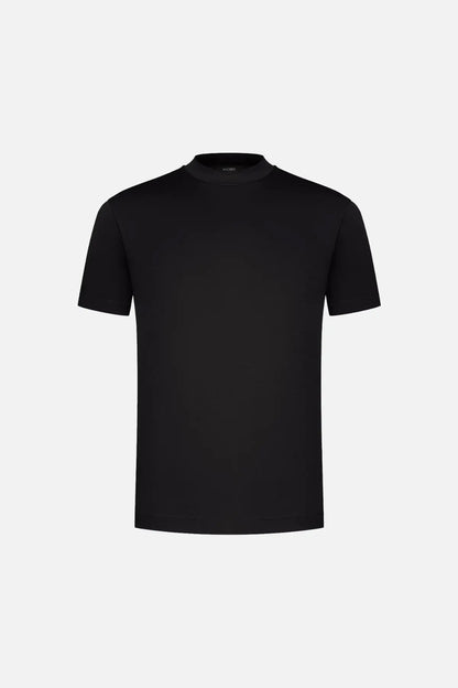Schwarzes T-Shirt | Rundhalsausschnitt | Relaxed Fit | Schlichtes T-Shirt | Herren T-Shirt-Chaps Herrenmode