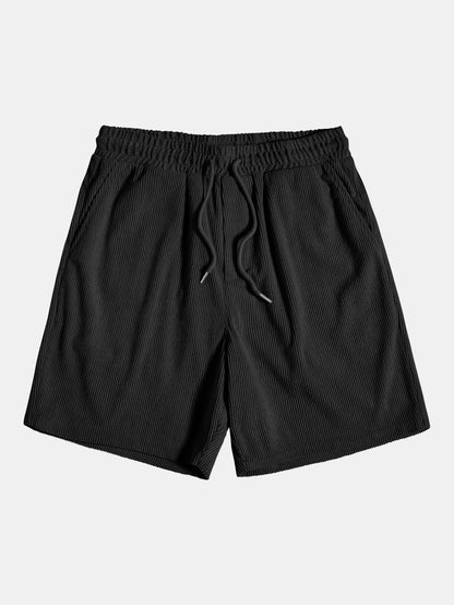 Set aus Hemd und Shorts – 2-teiliges Set für Herren mit kurzen Ärmeln und Knopfleiste-Chaps Herrenmode