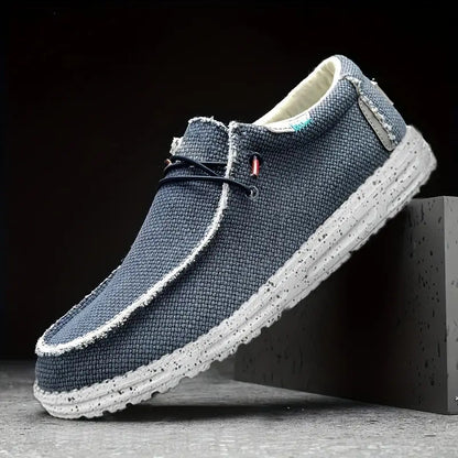Slip-On Schuhe | Leichtgewicht | Walking | Alltagsschuhe | Herrenschuhe-Blau-36-Chaps Herrenmode